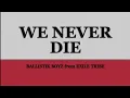 Download Lagu BALLISTIK BOYZ『We Never Die』歌詞/rom/eng lyrics from HiGH\u0026LOW THE WORST X