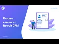 Creating and managing candidates with the AI Resume Parser
