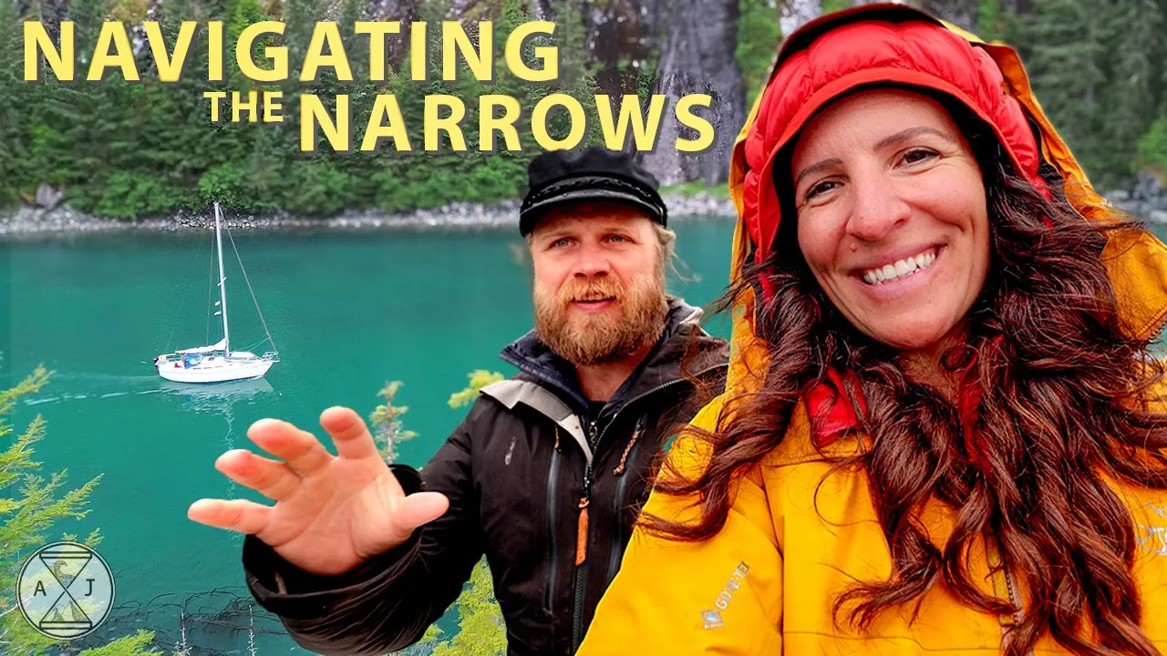 Cruising Alaska’s Inside Passage Navigating the Narrows Sailing to Glaciers! | A&J Sailing S4E10