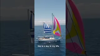 Day in my life living on a boat #shorts #boatlife