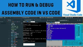 How to Run and Debug Assembly Code in VS Code Assembly Language in VS Code Memory in VS Code