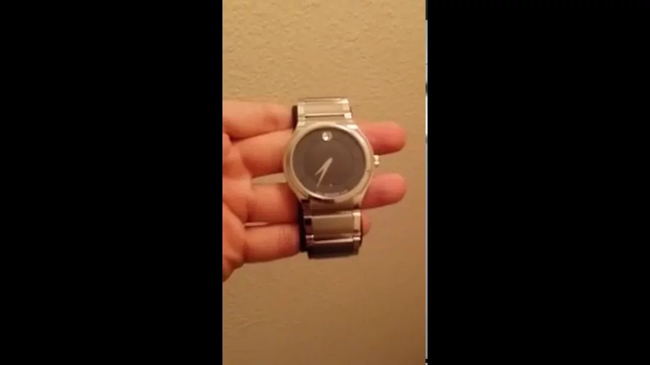 MOVADO MUSEUM BLACK DIAL TWO-TONE MEN'S WATCH 0606879