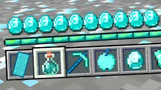 ¡TODO es de DIAMANTE en Minecraft!