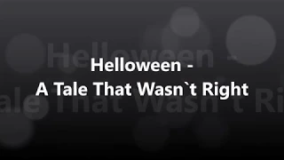 Download Helloween - A Tale That Wasn't Right [가사/해석/발음][만조] MP3