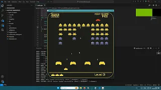 Space invaders demo