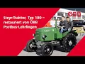 Lagu Steyr-Traktor, Typ 180 – restauriert von ÖBB Postbus-Lehrlingen
