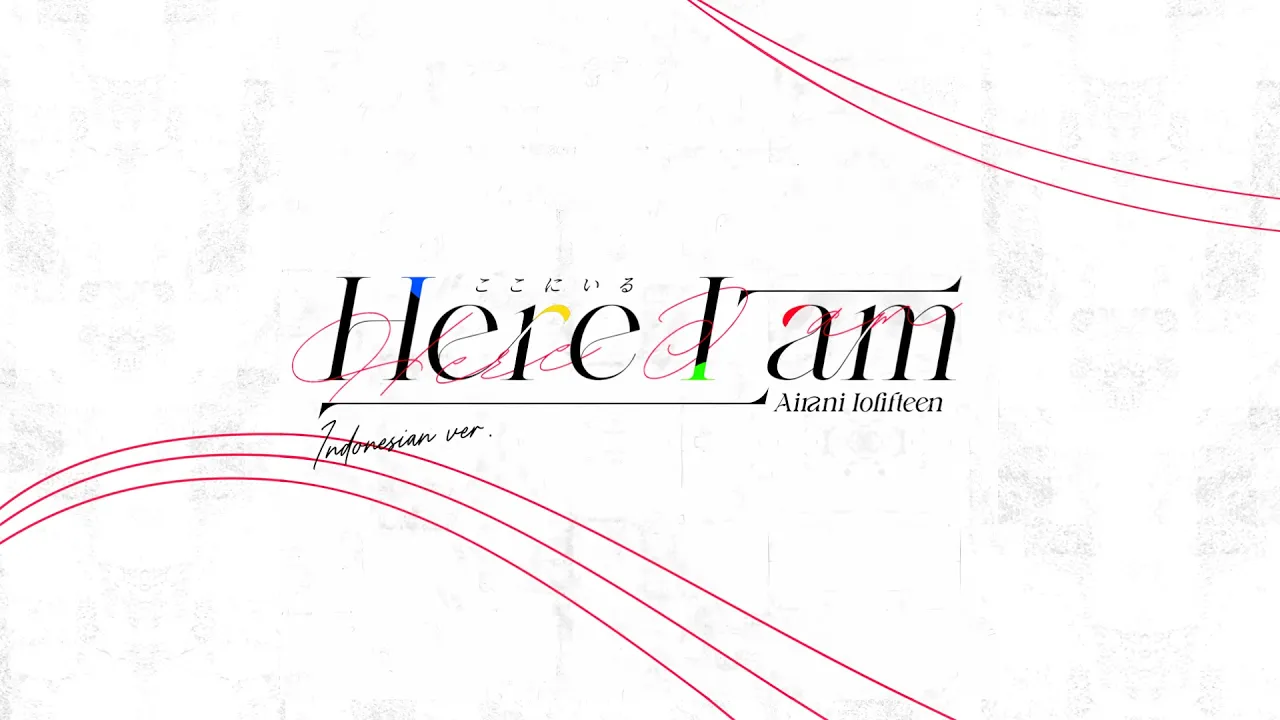 Here I am (インドネシア語 ver.)