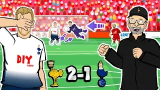 😲2-1! Liverpool vs Spurs: the Silent Movie!😲 (Parody Goals Highlights 2019)