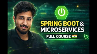 Spring Boot Microservices Full Course in Telugu Beginner to Advanced 2026