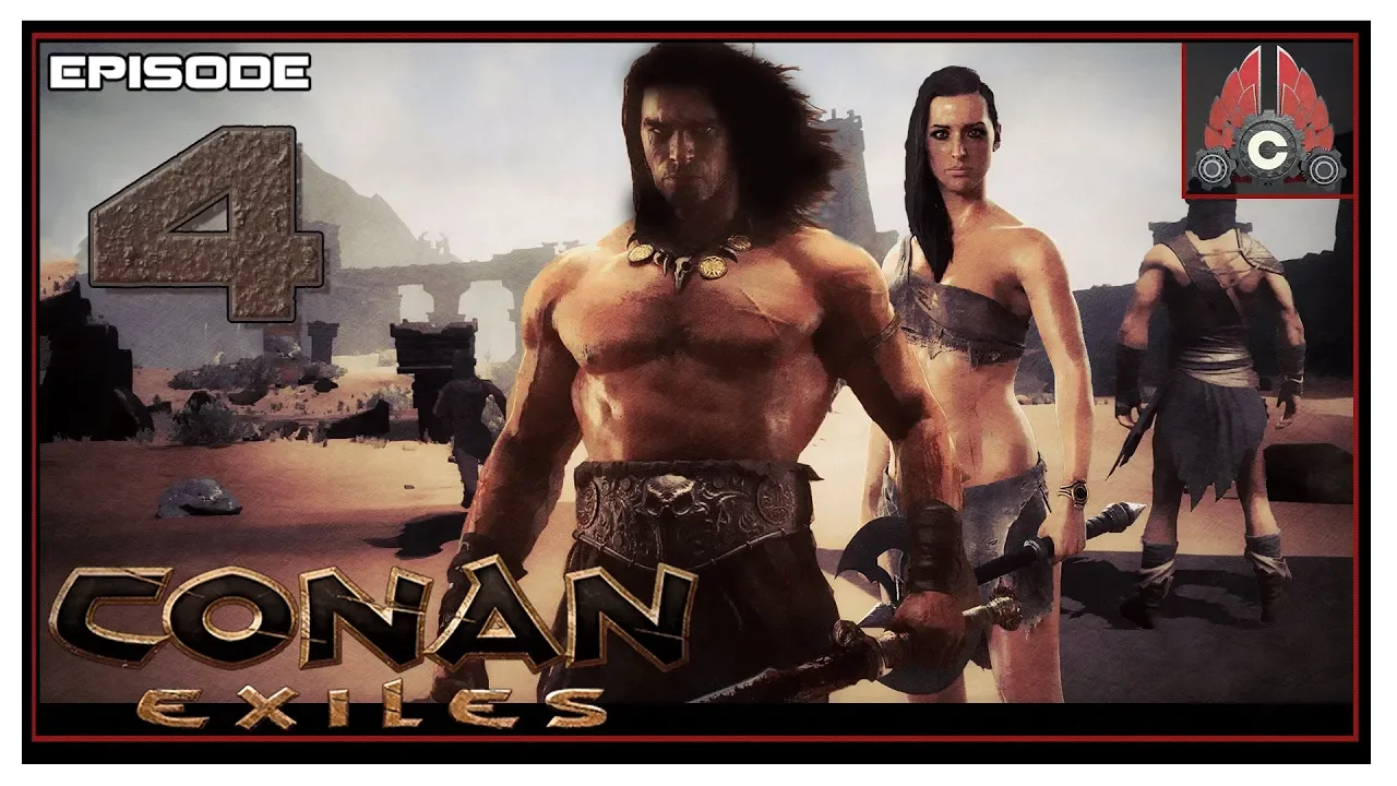 Let's Play Conan Exiles Full Release With CohhCarnage - Episode 4
