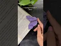 DIY butterfly bookmark Easy Aesthetic bookmarks ideas
