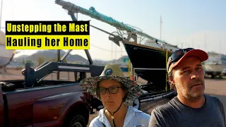 Our truck broke down transporting our sailboat from Mexico!!