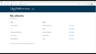Getting started with Laminas C PHP 8 and Doctrine ORM Album Module