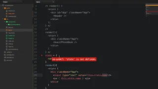 React Js two way data binding