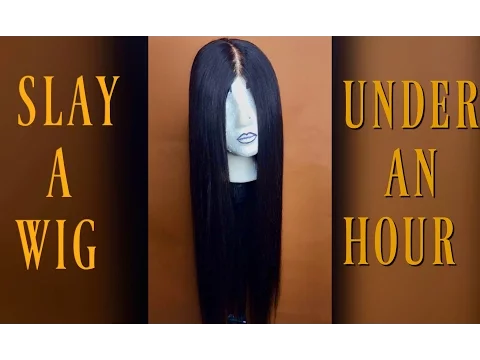 Download MP3 How To Slay A Lace Closure Wig UNDER AN HOUR! | Young Africana