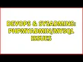 DevOps SysAdmins issues