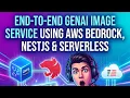 Hands-On Demo AI Image Generation API with AWS Bedrock Serverless Framework W3 Cloud Studio