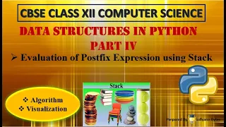 Stack in Python Data Structures in Python Part 4 CBSE Class 12 Computer Science