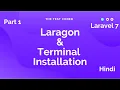Laravel 7 Tutorial Hindi Part 1 Install Laragon and Git SCM The Test Coder