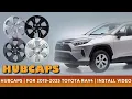 Winjet 2019-2025 Toyota RAV4 17-Inch Hucaps Wheel Cover CHB-5139