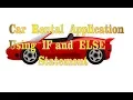 How to make a Car Rental Application Using IF and ELSE part 2