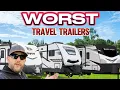 Top 10 WORST Travel Trailers Brands Full Of Common Issues You NEED To Avoid