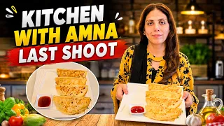 Kitchen With Amna Last Shoot Chicken Cheese Paratha l Kids Easy Lunch Box Ideas