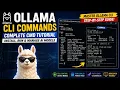 Ollama CLI Tutorial for Beginners CMD Commands Explained Step by Step