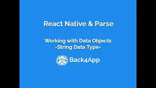 React Native and Parse - Data Objects