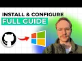 How to Install and Configure GitHub on Windows 2026 Full Guide