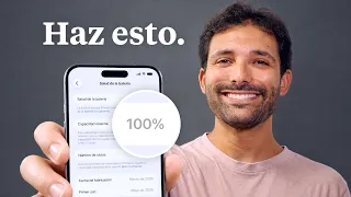 Así cuido mi batería en iPhone para que su salud NO baje 🔋