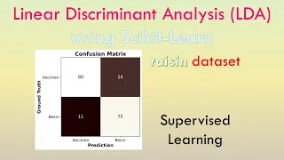 Linear Discriminant Analysis using Scikit-Learn