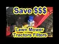 How to buy Cheaper Filter Save - Riding Lawn Mower Tractor Engine MTD JD John Deere Kubota Toro
