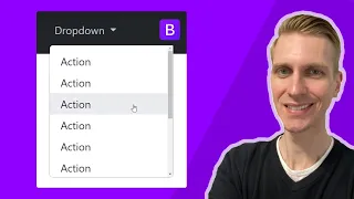 Bootstrap 5 Dropdown Menu Scrollable