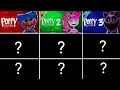 Poppy Playtime Chapter 1 to Chapter 10 Game Icons Comparison