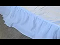 Amazon Basics Lightweight Ruffled Bed Skirt 16 drop-Full