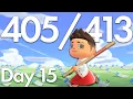 Day 15 Only 1 Stream Today Filming Face Reveal Finding Every Villager Then doing a Face Reveal
