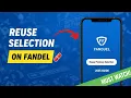 How To Reuse Selection on FanDuel - 2025 Guide