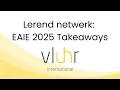 Download Lagu Lerend netwerk - EAIE 2025 Takeaways