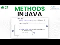Methods Kya Hai Types of Methods in Java Method Tutorial for Beginners