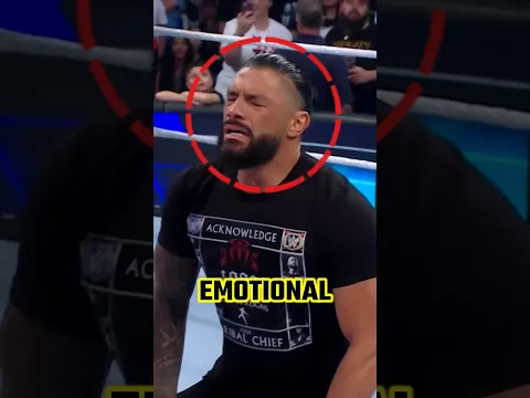 Roman Reigns EMOTIONAL For His Brother