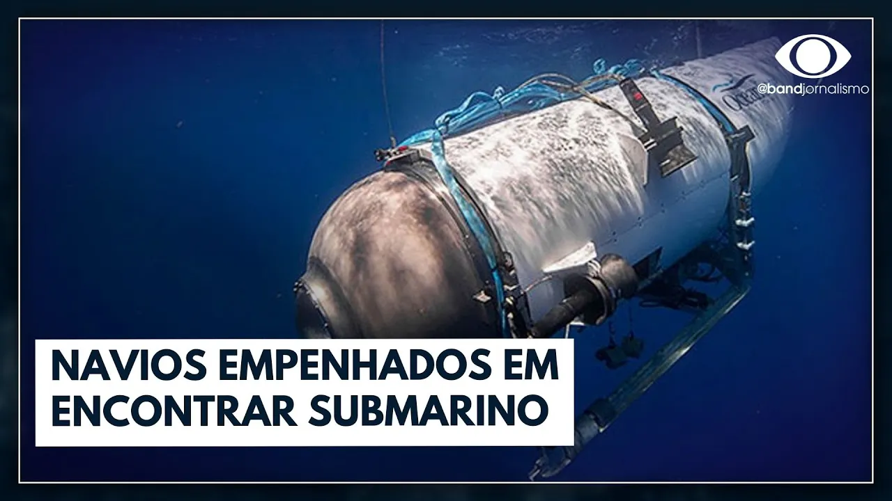 Submarino perdido: restam menos de 10 horas na embarcação | Jornal da Band