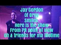 Download Lagu This is the view from backstage. #ORGY JAY GORDON