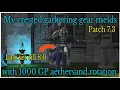 My Crested gathering melds patch 7 3