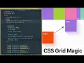 CSS Grid Implicit Explicit Grid Tutorial in Hindi Urdu