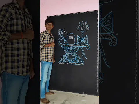 Mahadev drawing ise word SUN 😱 #drawingtutorial #shortvideo #drawing #shorts