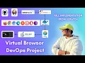Full Stack CICD DevOps Project Virtual Browser DevOps project