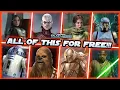 You Won't Believe Everything You Get for FREE Now in Star Wars Galaxy of Heroes!!!