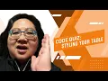 Coding for Beginners Code Quiz Styling Your Table