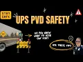 UPS Seasonal Support Driver Peak Season Safety Tips